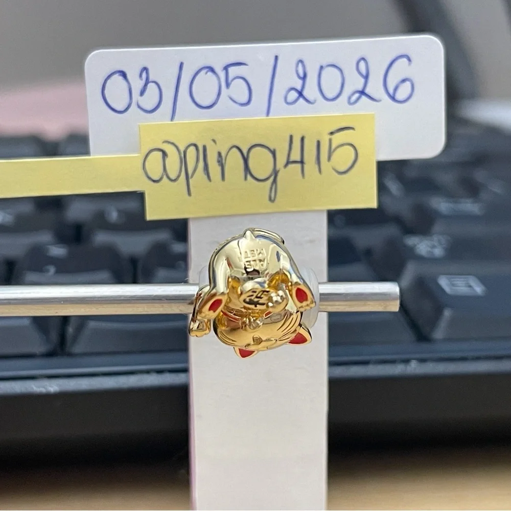 Pandora Shine Fortune Lucky cat charm - Picture 5 of 15